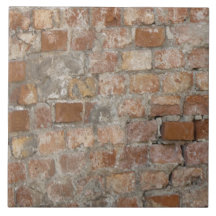 Alte Backsteinmauer Keramikkachel