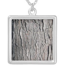 Alte Baumrindevertikalebeschaffenheit Personalisierter Schmuck