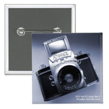 Alte Camera (M 1957 IV Ihagee Exa 0) Anstecknadelbuttons