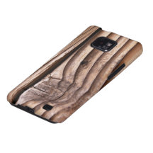 Alte hölzerne Planken-raue knorrige Brown-Beschaff Galaxy S2 Case