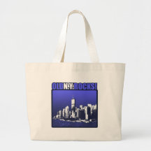 Alte N.Y.-Felsen! Tragetaschen