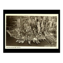 Alte Postkarte, New York City