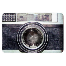 Alte schwarze Kamera Flexibler Magnet