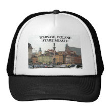 ALTE STADT WARSCHAUS POLEN STARREN-MIASTO TRUCKER CAPS