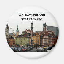 ALTE STADT WARSCHAUS POLEN STARREN-MIASTO MAGNETE