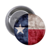 Alte Texas-Flagge Anstecknadelbutton