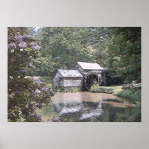 Alte Virginia-Mühle Posterdruck