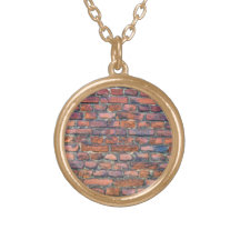 Alte Wand-Beschaffenheit der Ziegelsteine Personalisierter Schmuck
