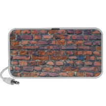 Alte Wand-Beschaffenheit der Ziegelsteine iPod Lautsprecher