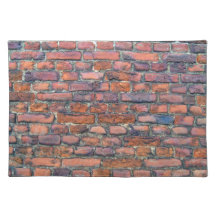 Alte Wand-Beschaffenheit der Ziegelsteine Tisch Set