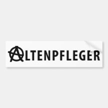 Altenpfleger Ikone Auto Aufkleber