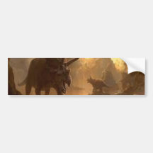 alter Dinosaurier Auto Aufkleber