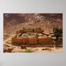 Alter Heilig-Catherine Kloster Sinai Ägypten Plakat