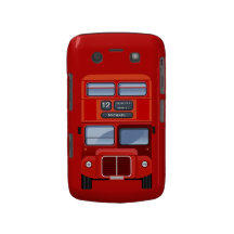 Alter roter doppelter Decker-Bus-BlackBerry-Kasten Blackberry Hüllen