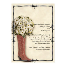 Alter Weststiefel-Blumenstrauß-weiche und verblaßt