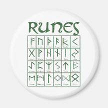 Ältere Futhark Runen Magnete
