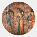 Altes Ägypten 4 Runde Sticker