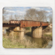 altes Bahnstreckebrücke mousepad