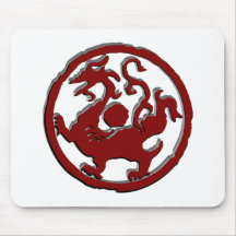 Altes chinesisches Symbol: Drache Mousepad