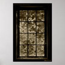 Altes Fenster Posterdrucke
