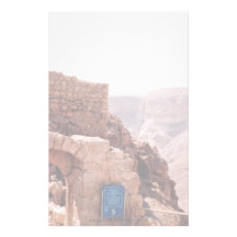 Altes Gebäude, Masada, Israel Individuelle Druckpapiere