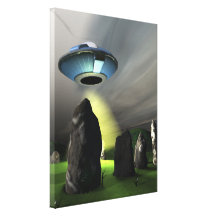 Altes Mystries dehnte Leinwand-Druck aus Leinwand Drucke