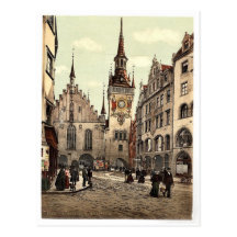 Altes Rathaus, München, Bayern, Deutschland magnif Postkarte
