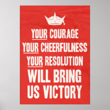 Altes Rectorian motivierend Plakat