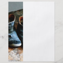 Altmodische Schuhe Personalisierte Flyer