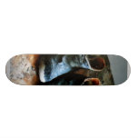 Altmodische Schuhe Skateboardbretter