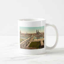 Altstadt, Dresden, gesehen vom Ministerium des Kri Kaffee Tassen