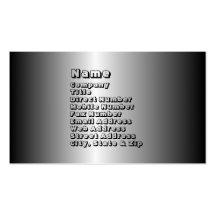 AluminiumVisitenkarte