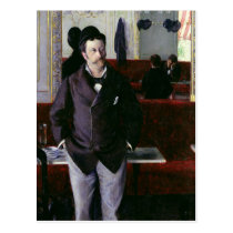 Am Café Rouen, 1880 postkarten