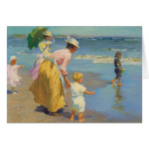 Am Strand - Edward Potthast Karte
