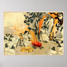 Amaterasus Höhle 1880 Poster