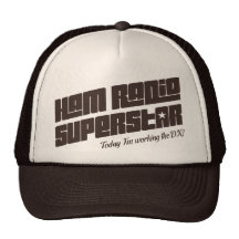Amateurfunk-Superstar Baseballcaps