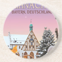 Amberg - Weihnachten Bayern Bierdeckel