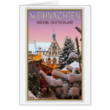 Amberg - Weihnachten Bayern Grußkarten