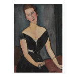 Amedeo Modigliani - Frau G. van Muyden 1916-1917 Postkarte