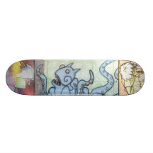 Amelia blaues Monster Individuelle Skateboards