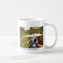 , AMERIKA AUF A SHIRT.com Tee Tasse