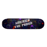 Amerika das stolze personalisierte skateboarddecks