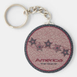 Amerika das tapfere Keychain Schlüsselanhänger