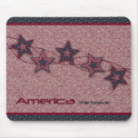 Amerika das tapfere Mousepad