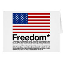 Amerika: Freiheitsbedingungen - Karte