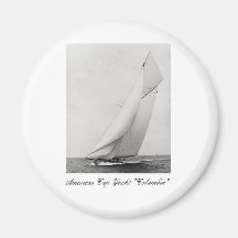 Amerika-Schalen-Yacht "Kolumbien " Kühlschrankmagnete