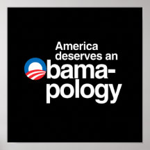 AMERIKA VERDIENT EIN OBAMAPOLOGY POSTERDRUCKE