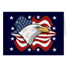 Amerikaner-Eagle-Karte