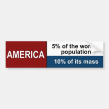 Amerikaner Heavies Autosticker