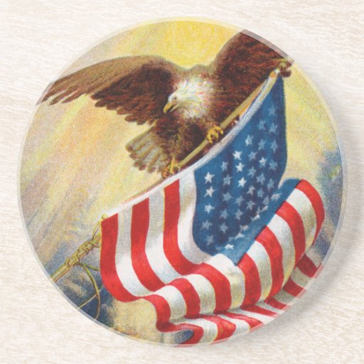 Amerikanische Adler-Untersetzer